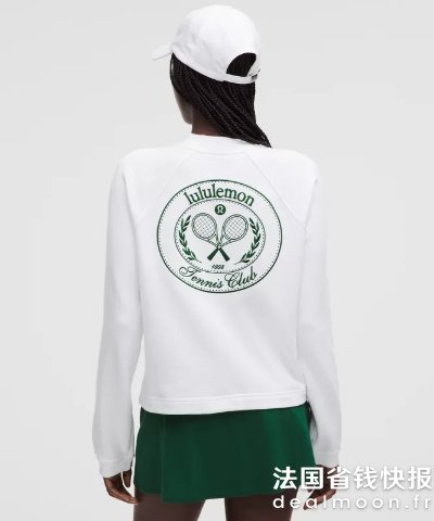LululemonTennie Club 复古卫衣