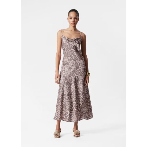 & Other Stories豹纹连衣裙