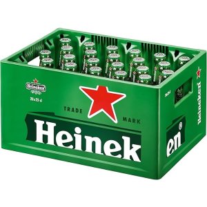 Heineken€0.4/瓶啤酒 28*250ml