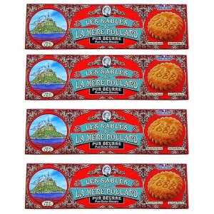 平均€3.75/盒La Mère Poulard 原味法式黄油曲奇 125g*4盒