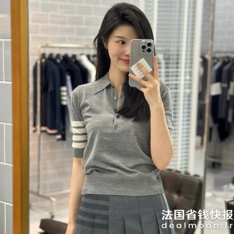 Thom Browne相似款@thombrowne Eva的ootbpolo衫