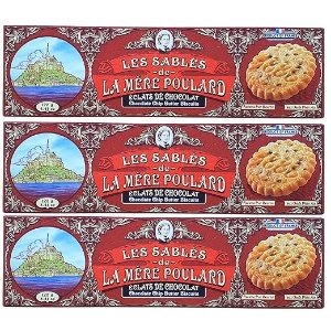 La Mère Poulard 巧克力黄油曲奇 125g*3盒