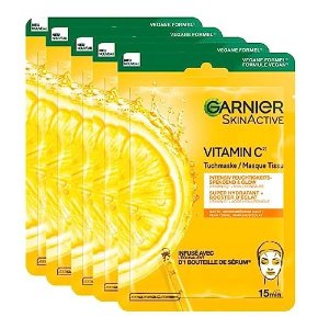 Garnier真的美白！泰国今年抢疯了！VC美白面膜 5片