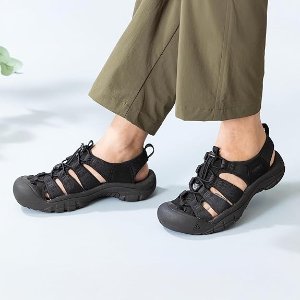 Keen这个49折！夏天透气不闷脚！Newport H2 朔溪鞋