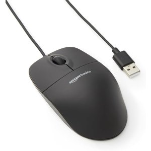 AmazonBasics有线鼠标