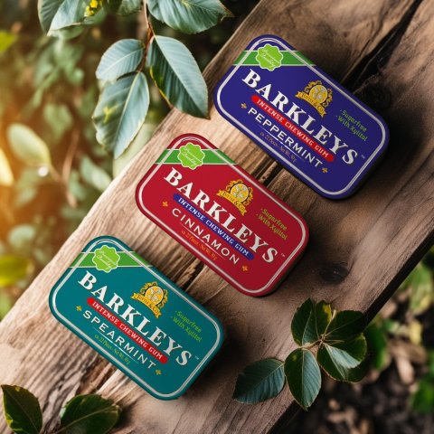 吃完还能解锁收纳神器！铁罐在手，清凉我有！Barkleys 薄荷糖 经典留兰香€1.7/盒