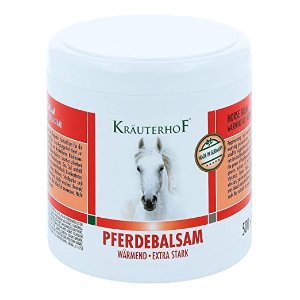 红色款会发热 主打缓解肌肉酸痛 德国草本马膏 500ml 