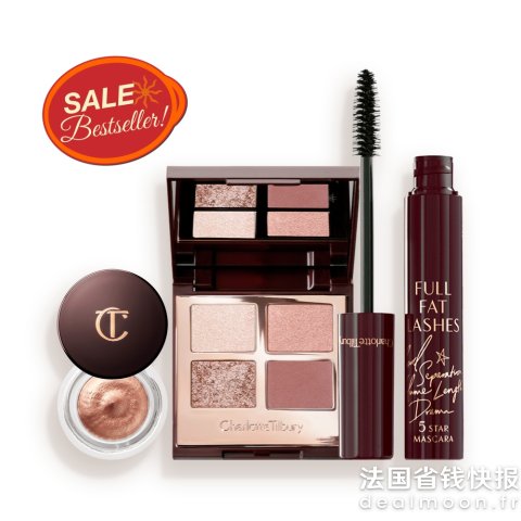 Charlotte Tilbury眼影盘+眼影膏+睫毛膏