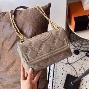 Tory Burch@鹿鹿der奶茶色链条包