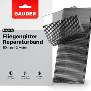 德国胶带侠！GAUDER 一撕一贴 秒修复蚊帐、纱窗、纱门！