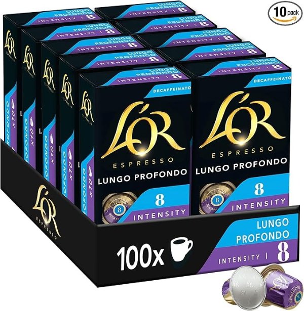 L'Or 浓缩咖啡胶囊*100