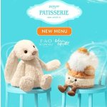 Jellycat 「巴黎限定」三姐妹！圣多诺黑+蝴蝶酥+马卡龙