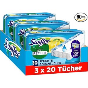 宝藏！！60片，这个好久没打折啦 Swiffer替换拖布60片