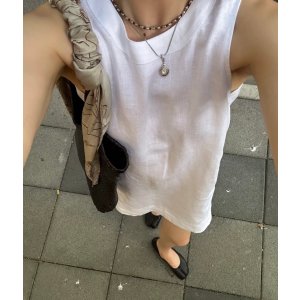 arket@OopsNotMe亚麻小白裙