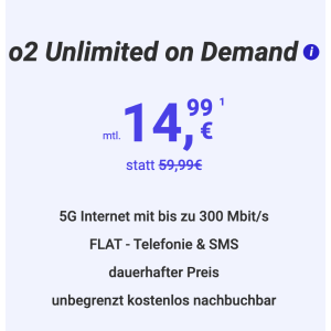 月租才€14.99！每月可取消