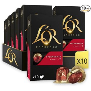 香醇美味！才€0.27/杯浓缩咖啡- 柑橘和榛子果酱味（10x10）