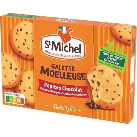 St Michel 巧克力软心黄油饼 180g