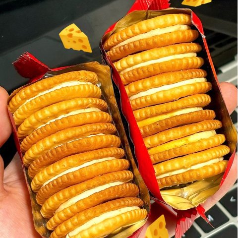 限时秒杀！每包€1.5RITZ咸味小饼干！《心动的信号》同款！全球吃货都在囤