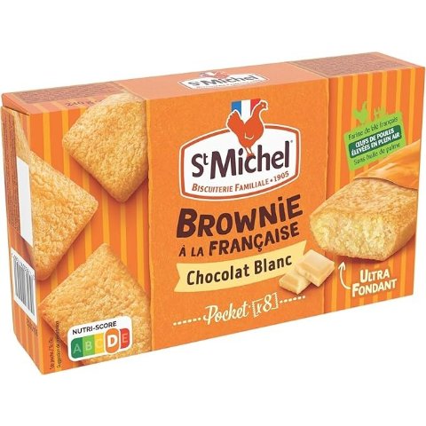 St Michel 白巧布朗尼 240g