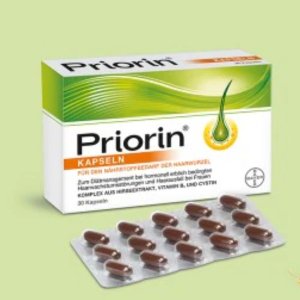 生发喷雾€22 使用12周明显改善Prime Day：生发还是得拜耳！Priorin 生发喷雾、内服胶囊