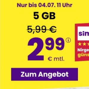 立省€92！月租才€2.995GB手机卡