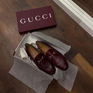 Gucci复古质感超好！@Catherina乐福鞋