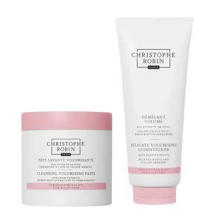 Christophe Robin2个正装阿！细软发质 用这个超蓬松！玫瑰洗发膏250ml+护发素200ml