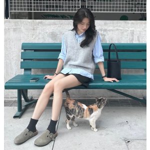 勃肯鞋 新款灰绿色