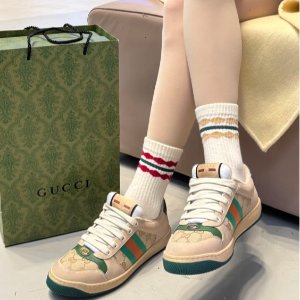 奢牌一律8折！Gucci脏脏鞋€680