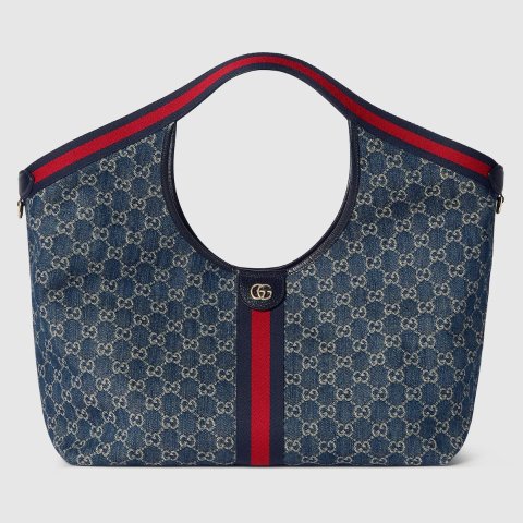 Gucci 牛仔单肩包