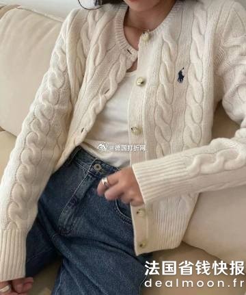 Polo Ralph Lauren麻花开衫