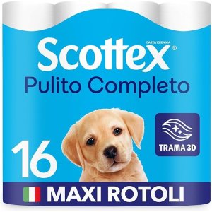 Scottex平均仅€0.3/卷！厕纸 16卷