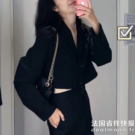 BA&SH@ 是馍馍婶儿短款西装外套
