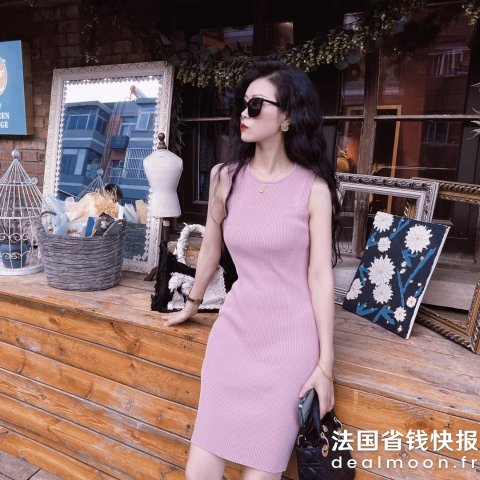 Lululemon@上好佳的佳Softstreme Slim-Fit 罗纹连衣裙