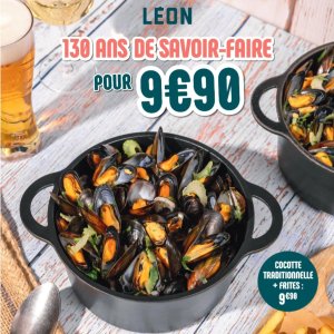 €9.9吃经典青口贝+薯条套餐‼️速速打卡你家附近的Léon！