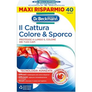 Dr.Beckmann加强型！防串色+防褪色+防污垢再沉积防串色洗衣纸 40张