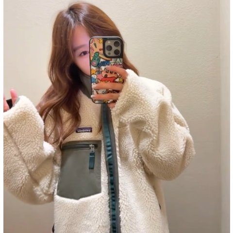 经典羊羔绒夹克