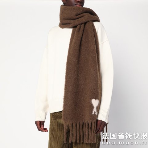 这条榛子色巨好看！赶紧抢啊！Ami 爱心围巾