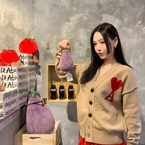 骨折价！！@小左快跑AMI 爱心开衫