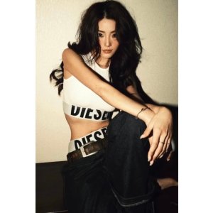 Diesel网红同款！DIESEL Ada 女款短款上衣