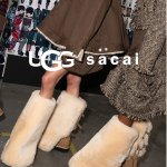 上新：UGG X Sacai联名！独特的混合美学 冬天就要毛绒绒