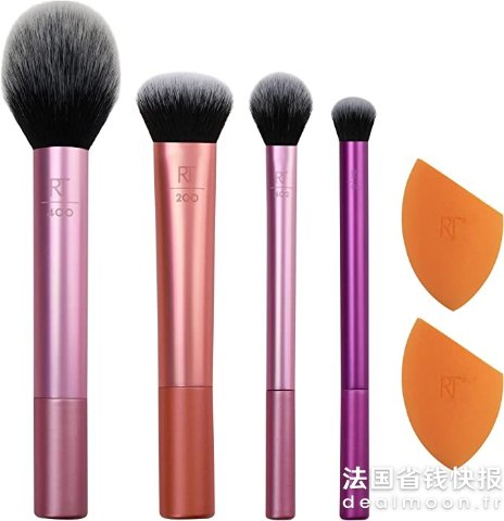 Real Techniques化妆刷+美妆蛋 6件套