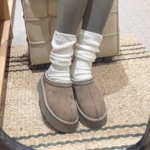 UGG@请叫我大梦小旁朋友妹妹 cium Tazz 厚底鞋