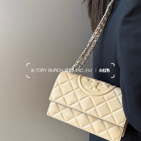 Tory Burch@TORY BURCH 成都MIXC 小UFLEMING 单肩包 