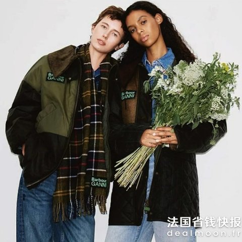 Ganni格纹英伦风格纹羊毛围巾