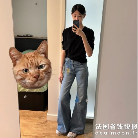 Levi s梨形 苹果型身材的天菜@超快乐土豆牛仔喇叭裤 西部风