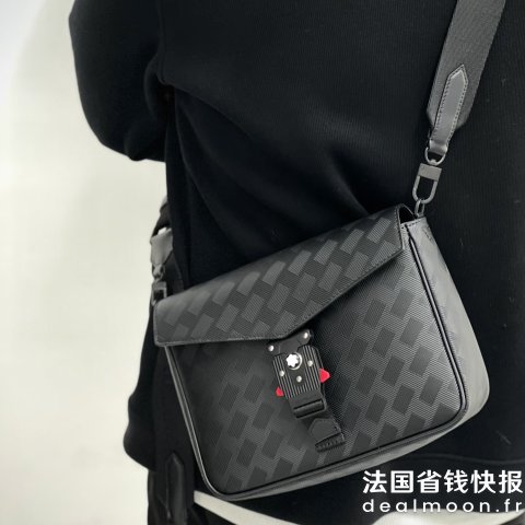 Montblanc刚下折扣区！！半价收井柏然同款！Extreme 3.0 皮革单肩包 / 邮差包