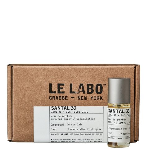 Le Labo木质檀香天花板! 檀香木+雪松+小豆蔻Santal 33香水15ml