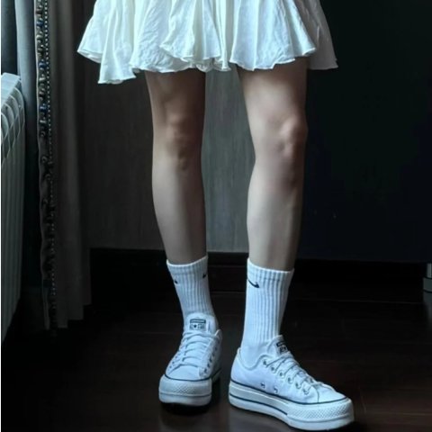 Converse匡威你就是现世女娲 @猩猩的爱美日常All Star 厚底帆布鞋