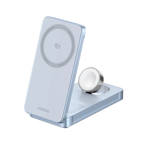 UGREENiPhone/AirPods/Watch都适用MagFlow 磁吸充电器 25W